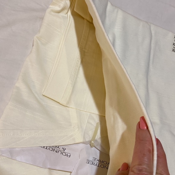 Handsome cream cotton Roundtree & Yorke polo shirt, XLT, NWT - Picture 5 of 5